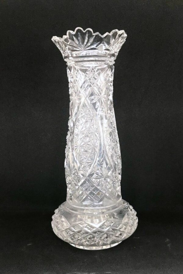 VASE taille riche - Cristal VAL SAINT LAMBERT - Liège – Image 2
