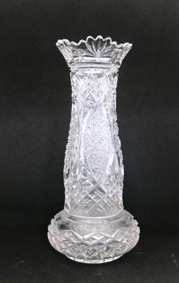 VASE taille riche - Cristal VAL SAINT LAMBERT - Liège – Image 7