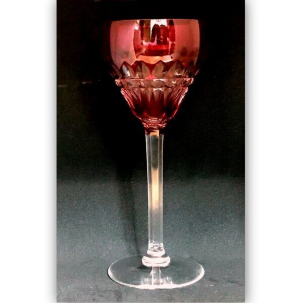 Verre à vin Val Saint Lambert - modèle TILLY ESNEUX
