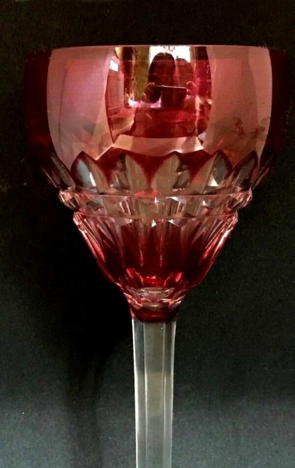 Verre à vin Val Saint Lambert - modèle TILLY ESNEUX – Image 3