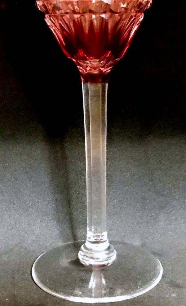 Verre à vin Val Saint Lambert - modèle TILLY ESNEUX – Image 4