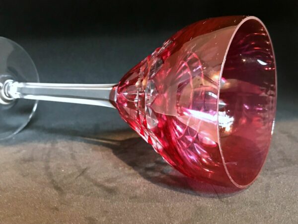 Verre à vin Val Saint Lambert - modèle TILLY ESNEUX – Image 2
