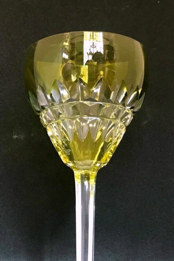 Verre à vin Val Saint Lambert - modèle TILLY ESNEUX – Image 3