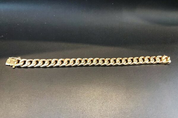 Bracelet chaîne en plaqué or de marque Excellence – Image 4