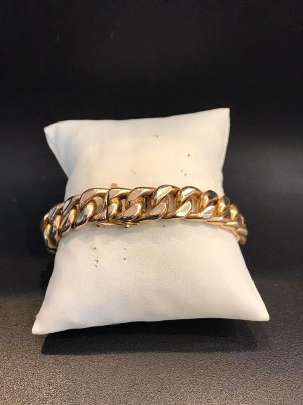 Bracelet chaîne en plaqué or de marque Excellence