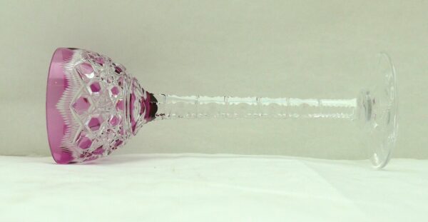 verre à liqueur cristal doublé Val Saint Lambert 13cm – Image 4