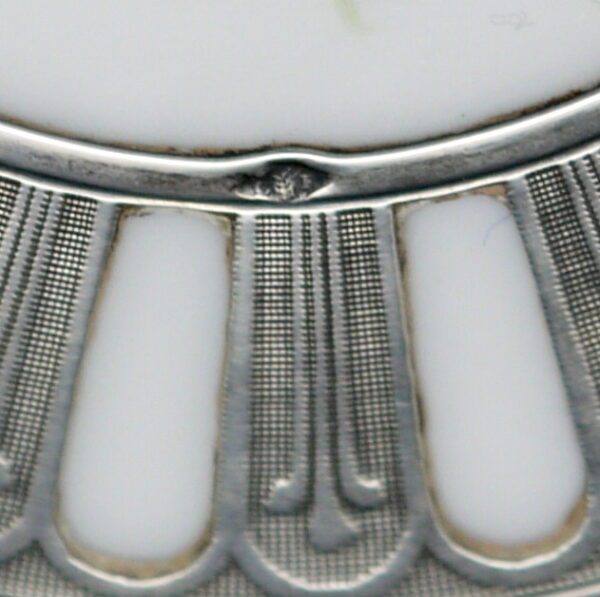 Boîte en porcelaine et argent 925 – Image 10