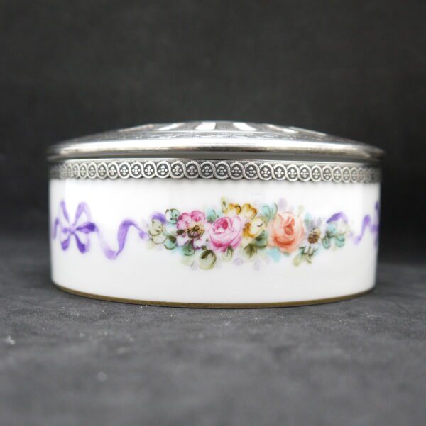 Boîte en porcelaine et argent 925 – Image 5
