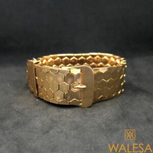 Bracelet ceinture or