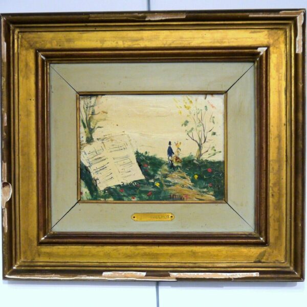 Huile sur toile Gabriel DAUCHOT
