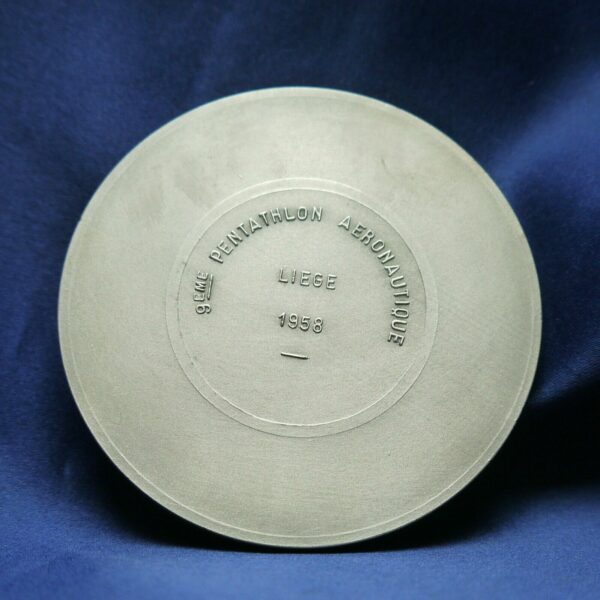 Médaille bronze argenté dans coffret -  aéronautique – Image 3
