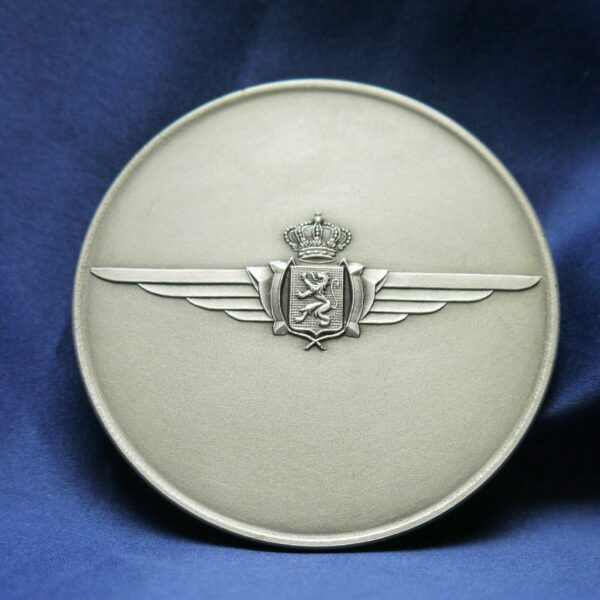 Médaille bronze argenté dans coffret -  aéronautique – Image 2