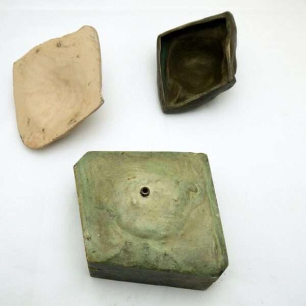 Bronze et son moule en fonte – Image 7