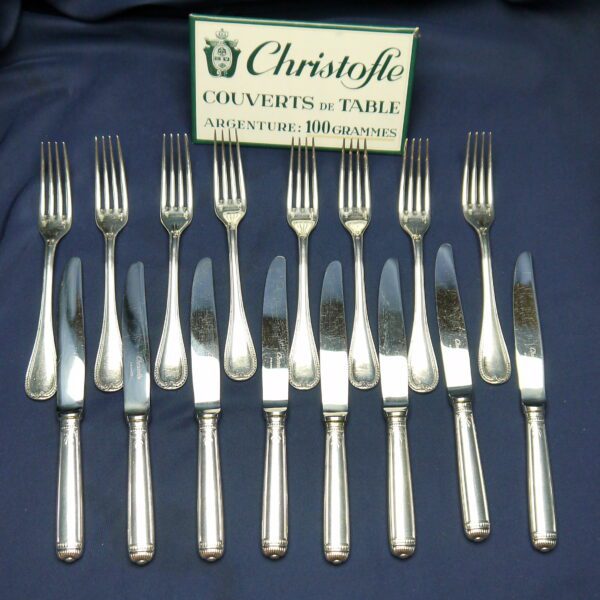 Christofle ménagère 8 personnes modèle Malmaison – Image 13
