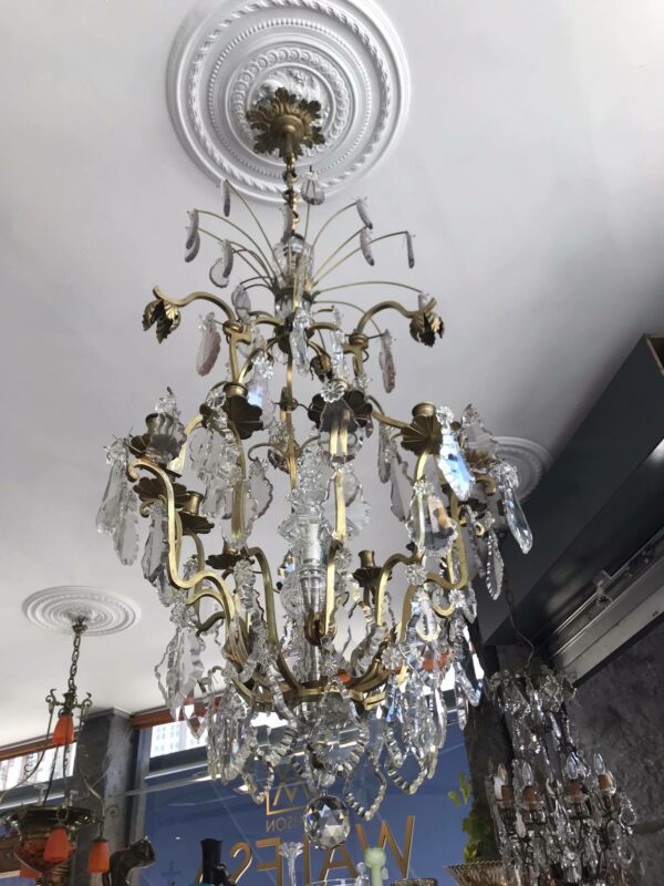 Lustre cage de style Louis XV