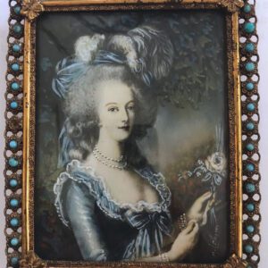 Miniature portrait Marie-Antoinette