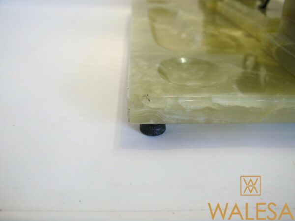 Encrier en onyx et bronze – Image 10
