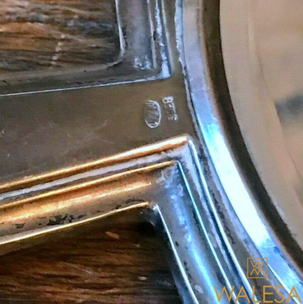 Miroir à main en argent massif ART DECO – Image 9