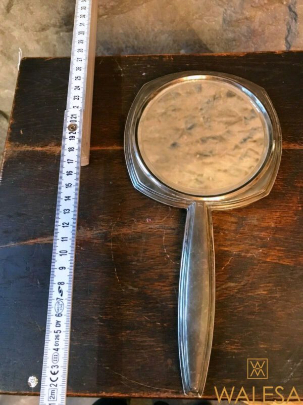 Miroir à main en argent massif ART DECO – Image 10