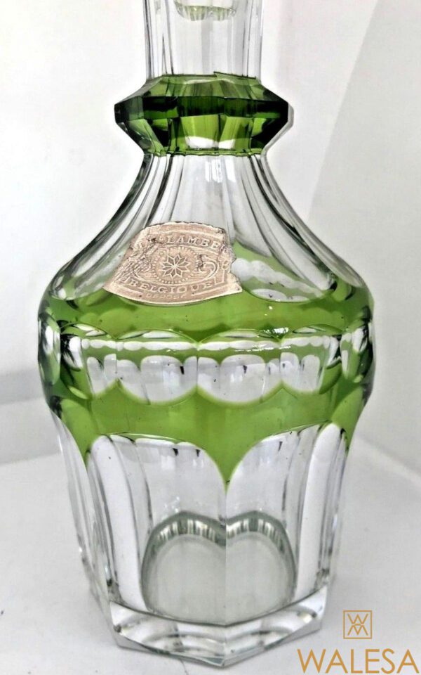 Carafe modèle MARIE-STUART cristal VAL SAINT LAMBERT – Image 3