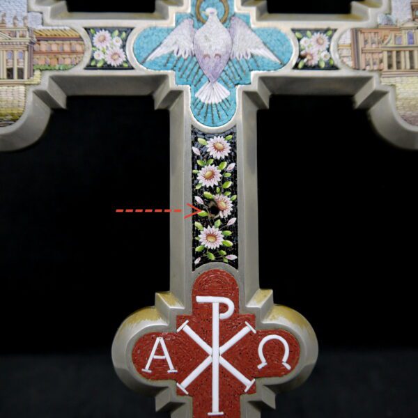 Croix micro mosaïque – Image 8