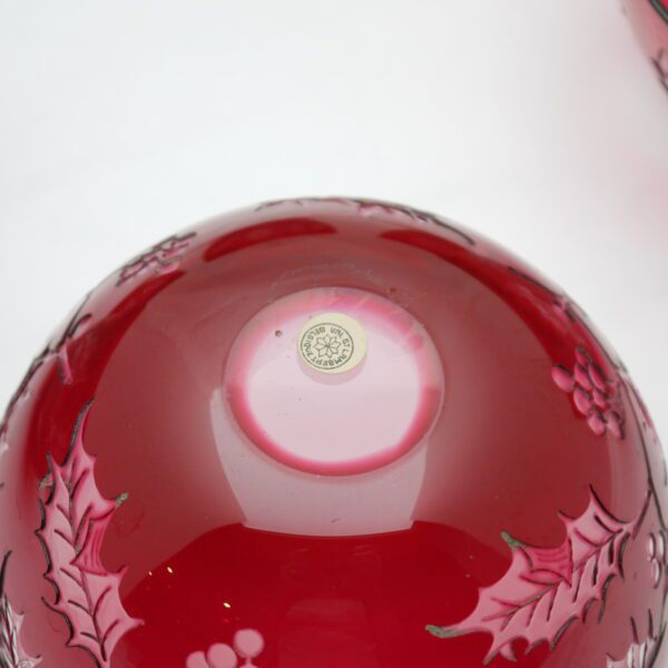 6 coupelles cristal Val Saint Lambert – Image 6