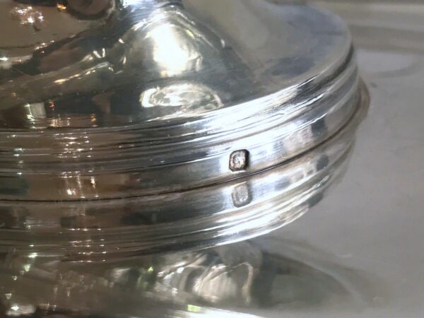 Saucière en argent massif FRANCE XIXe – Image 9