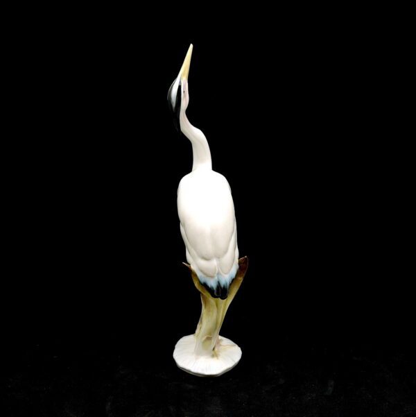 Heron en porcelaine polychrome Hutschenreuther – Image 5