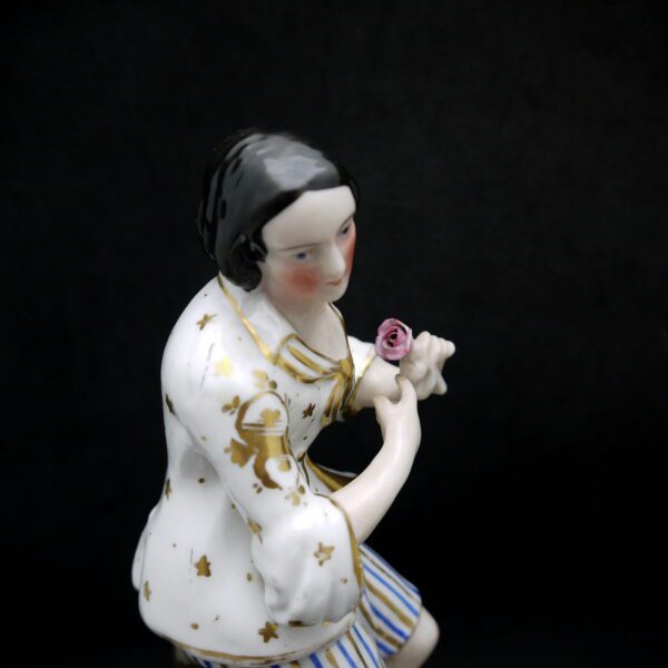 Porcelaine de Paris XIXème - Couple – Image 6