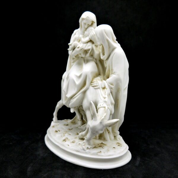 Royal Vienna Biscuit de porcelaine "la fuite en Egypte" – Image 4