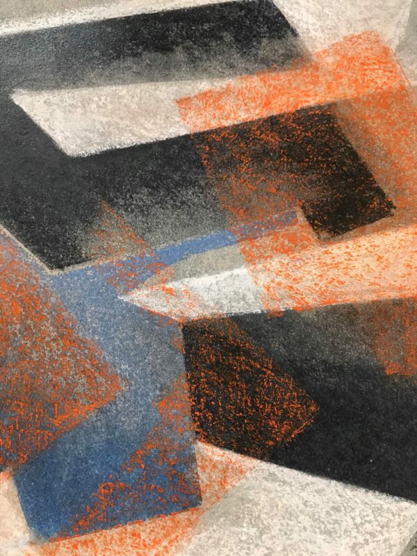 DEGLAIN Anne composition abstraite – Image 3