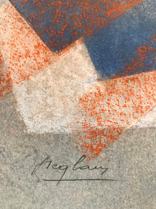 DEGLAIN Anne composition abstraite – Image 4