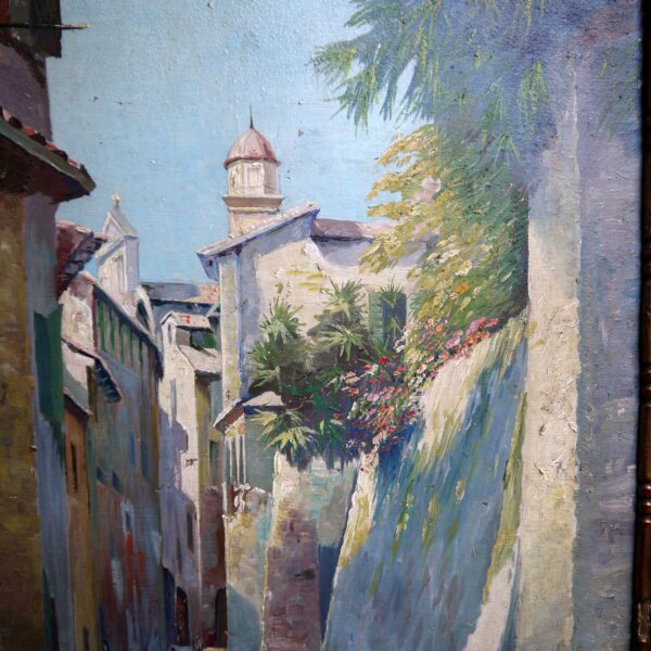 Huile sur panneau signée E.Billy – Image 2
