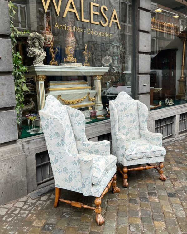 Paire de fauteuils bergères – Image 3