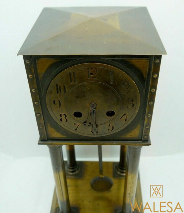 Pendule en cuivre - École d'Amsterdam – Image 6