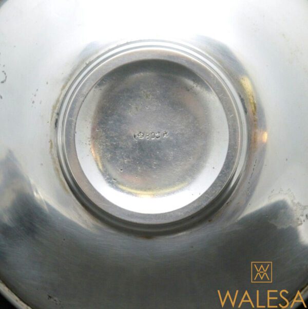Tasse et sa soucoupe en argent décor rocaille – Image 6