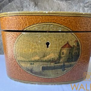 coffret à thé bois de Spa- Jolité de Spa - boîte de Spa