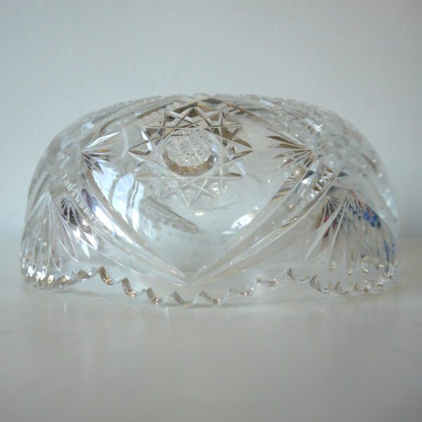 Coupe cristal taille riche Val Saint Lambert – Image 3