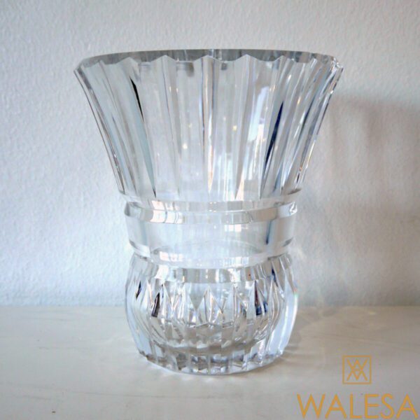 Vase cristal clair Val saint Lambert