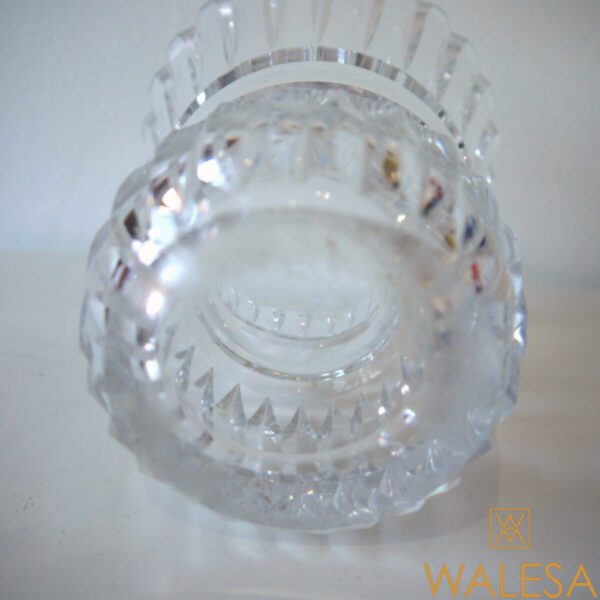 Vase cristal clair Val saint Lambert – Image 3
