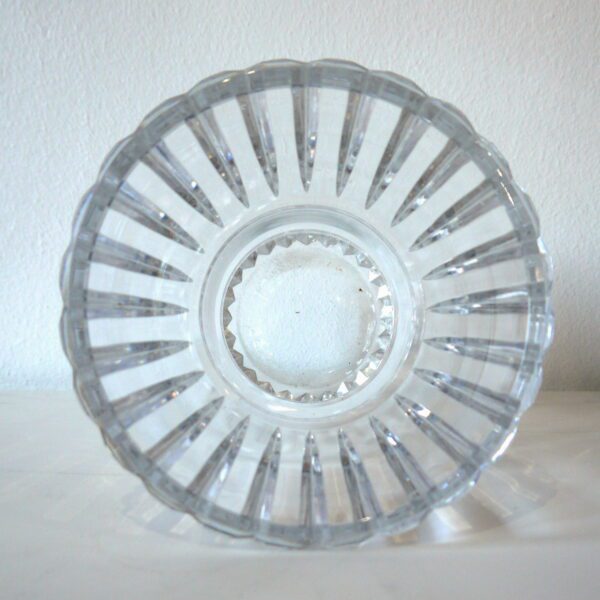 Vase cristal clair Val saint Lambert – Image 4