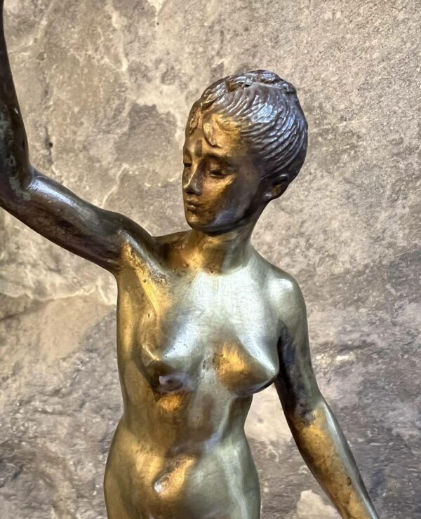 Bronze Nu Féminin signé MORIN – Image 2