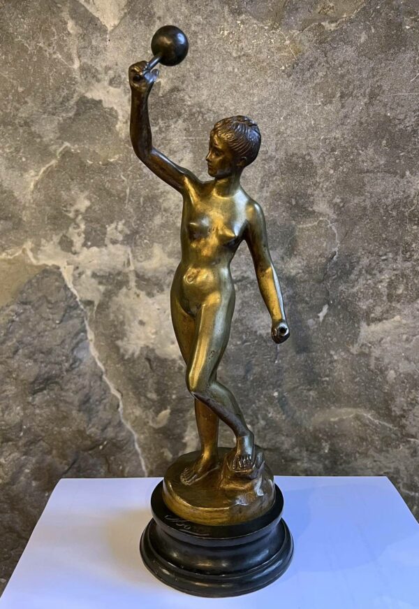 Bronze Nu Féminin signé MORIN – Image 3