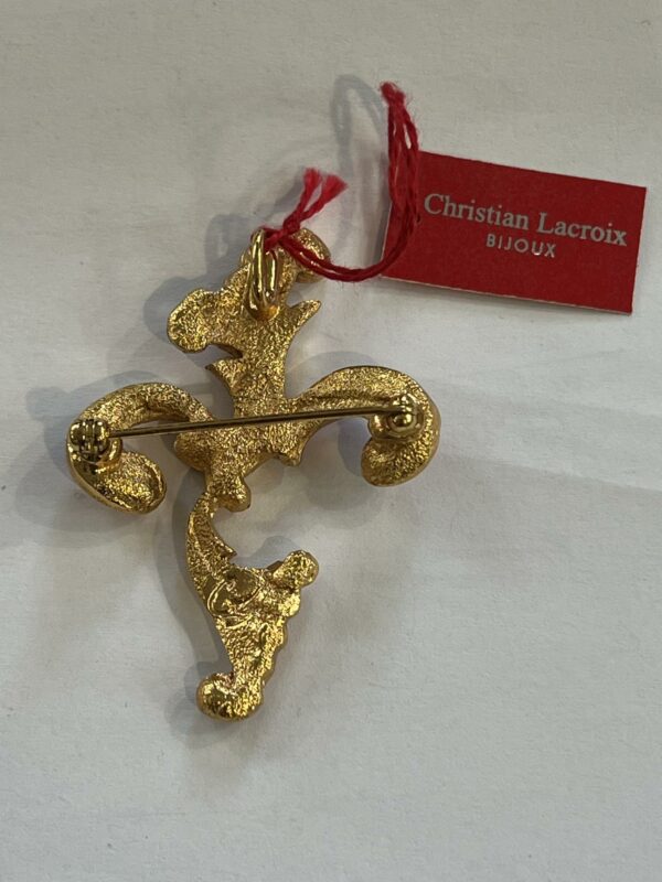 Christian LACROIX broche/pendentif – Image 4