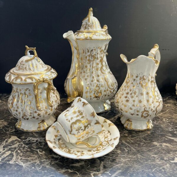 Service à thé en porcelaine de Bruxelles – Image 4
