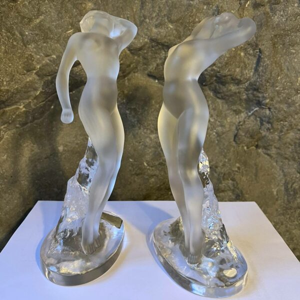 LALIQUE France statuettes de danseuses – Image 2