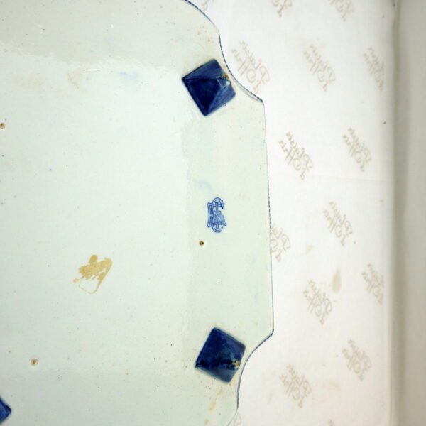 Centre de table en faience  de Gien XIXème – Image 6