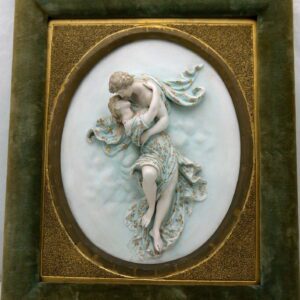 Tableau en biscuit de porcelaine 2