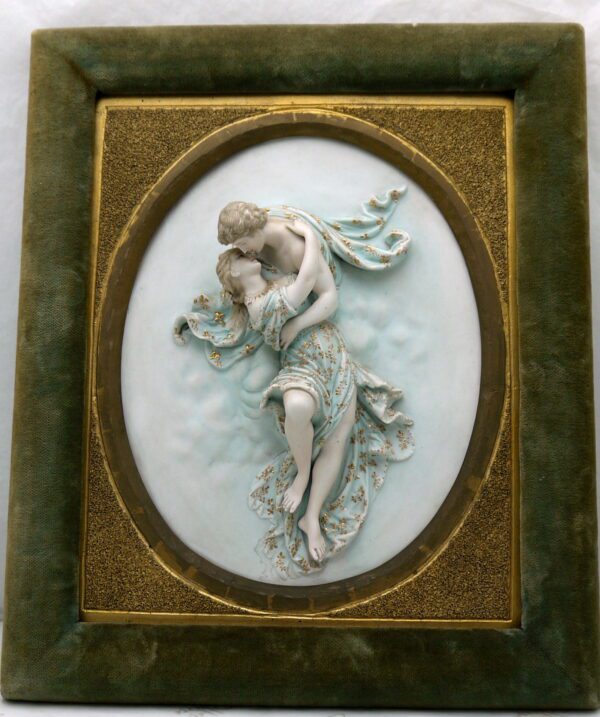 Tableau en biscuit de porcelaine 2