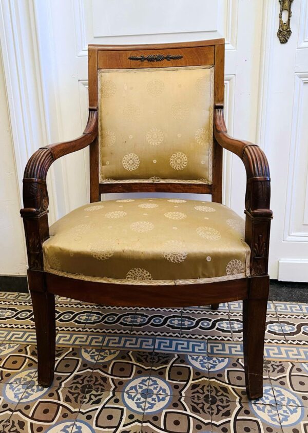 Paire de fauteuils Empire – Image 3